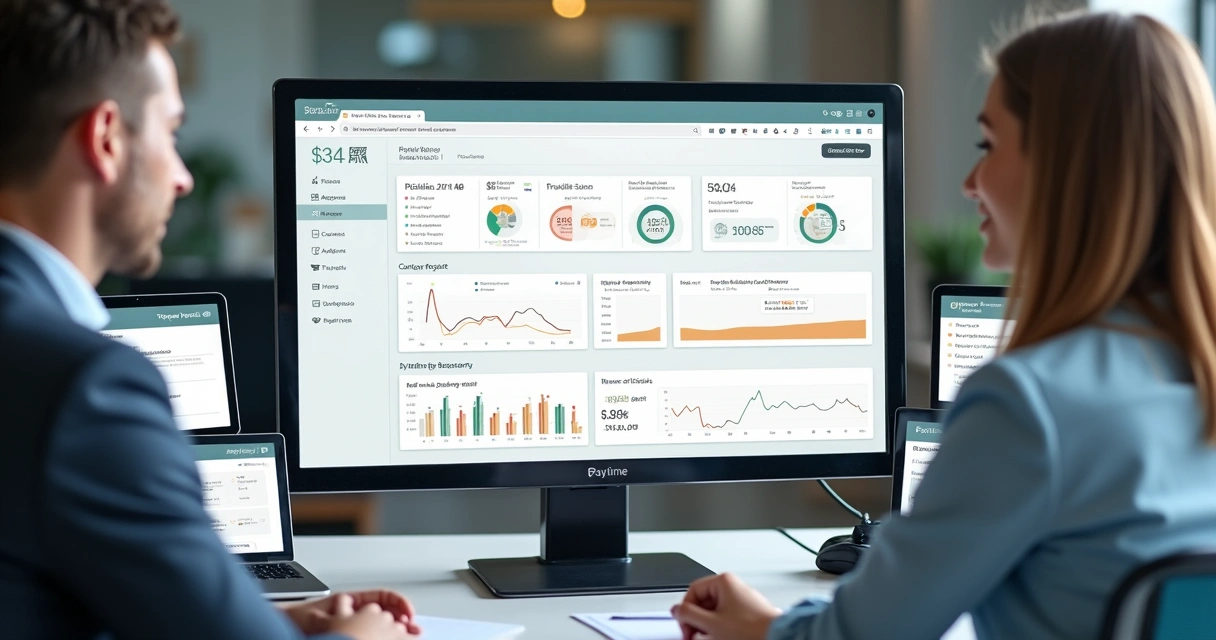Dashboard de negócios de recorrência e maquininhas personalizadas 