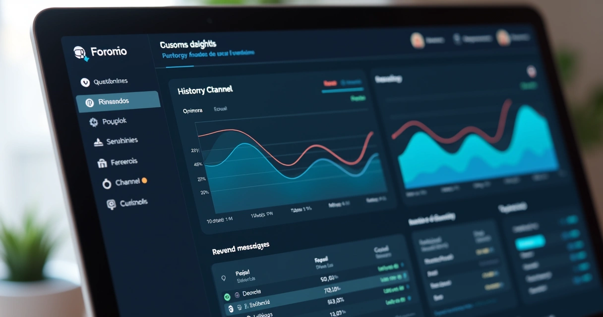 Dashboard de relacionamento com histórico do cliente 