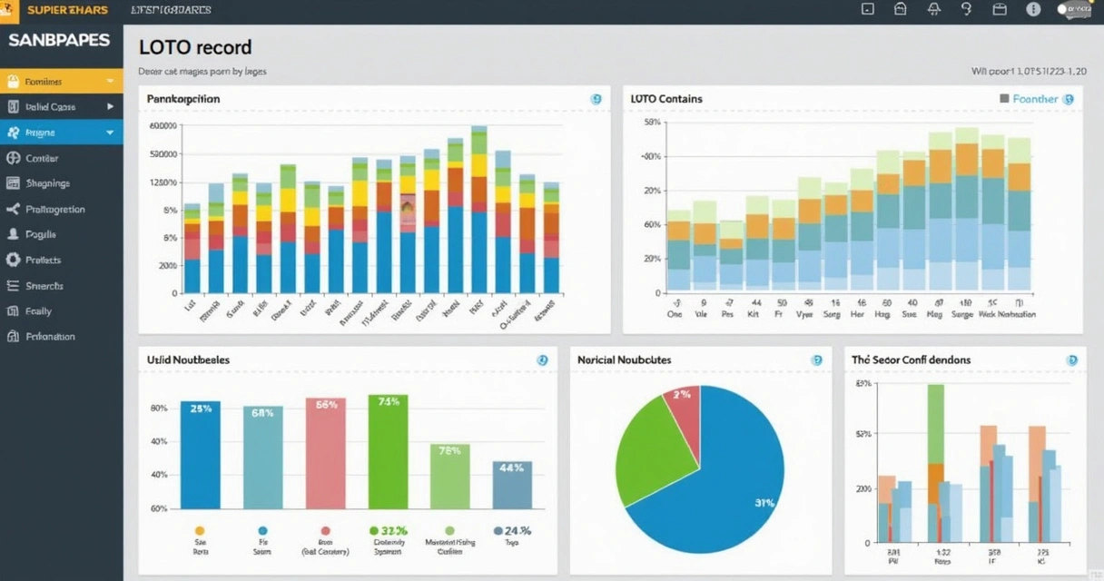 Dashboard digital mostrando gráficos de acompanhamento LOTO, barras de bloqueios por setor e indicadores de conformidade. 
