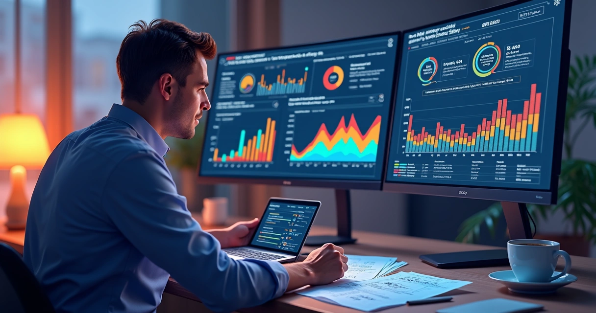 Dashboard com relatórios de prevenção a fraudes