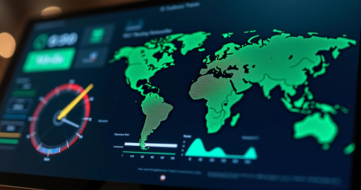 Dashboard de relatórios de suporte TI com gráficos e indicadores 