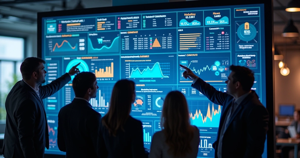 Dashboard moderno de vendas e integração de dados 