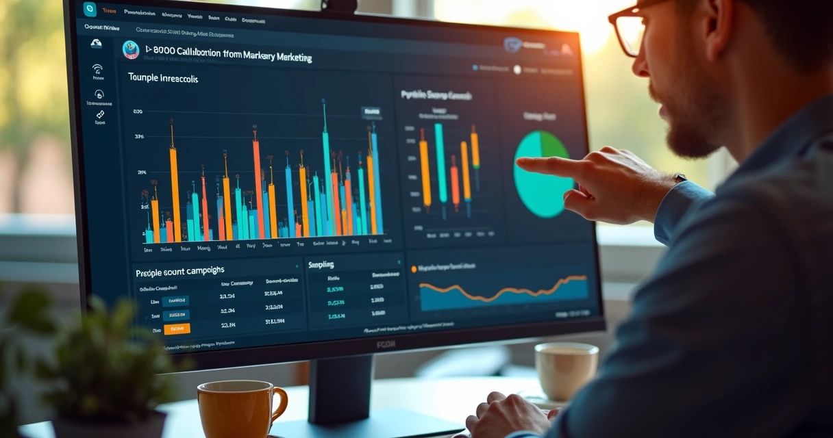 Dashboard de resultados de campanhas digitais 