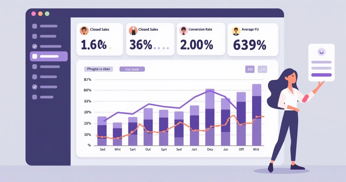 Dashboard de resultados por parceiro com gráficos simples online 