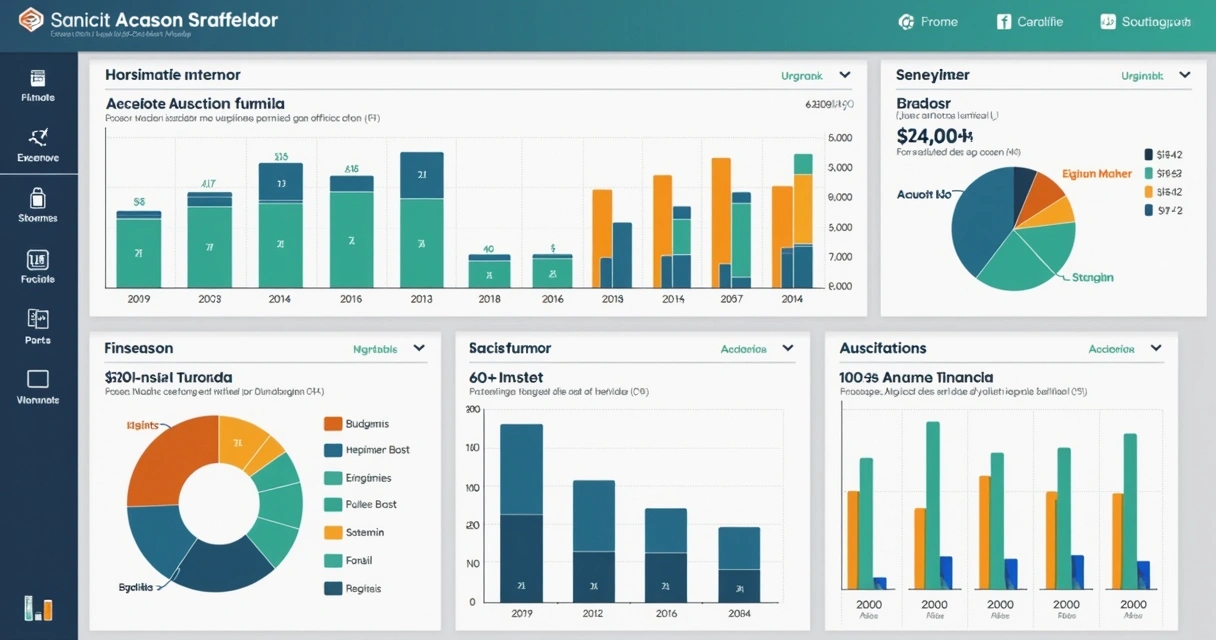 Dashboard com gráficos de indicadores preventivos e ROI 