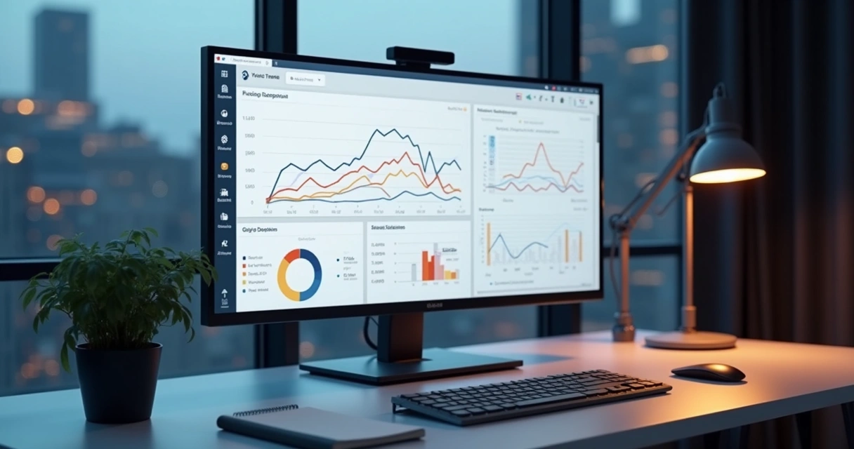 Dashboard mostra ganhos após automação 