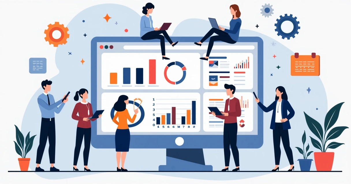 Dashboard de RH no Power BI mostrando turnover, absenteísmo e headcount. 