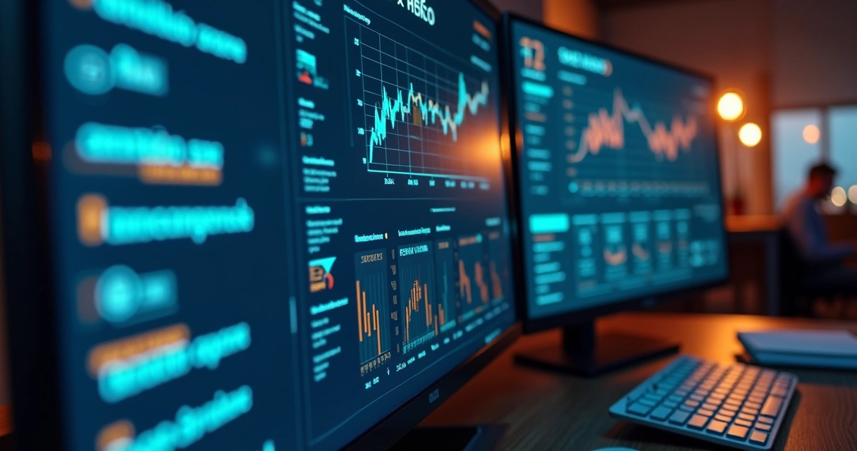 Dashboard digital com alertas de risco e capacidade industrial 