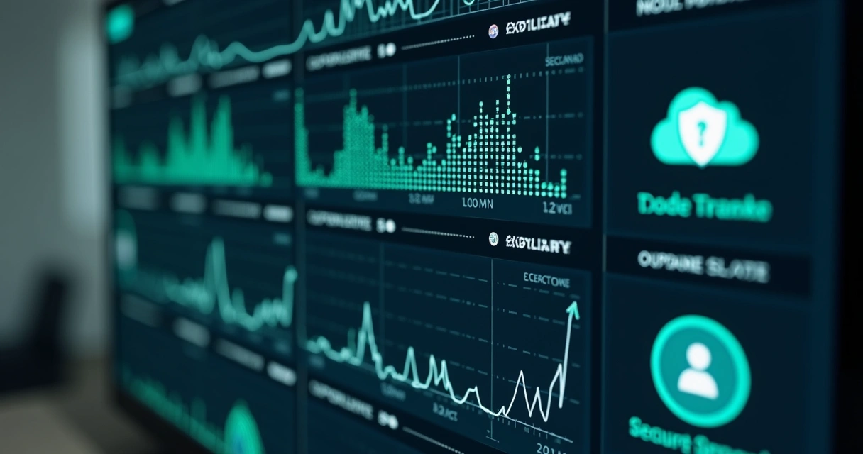 Dashboard mostrando atualizações automáticas na nuvem 