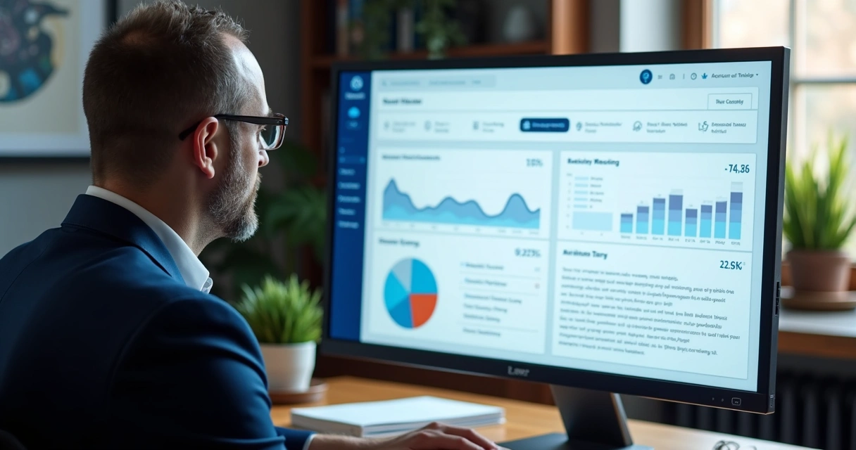 Dashboard digital de escritório de advocacia 
