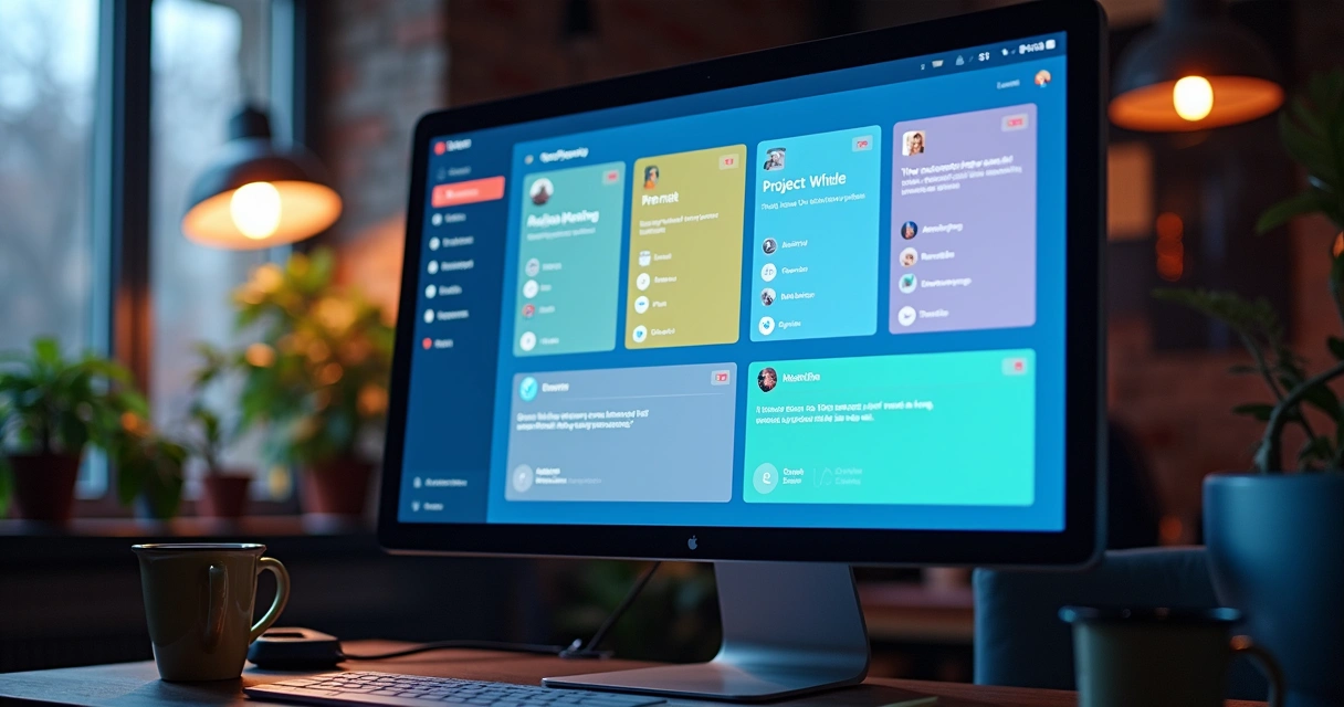 Dashboard mostra várias ferramentas integradas 