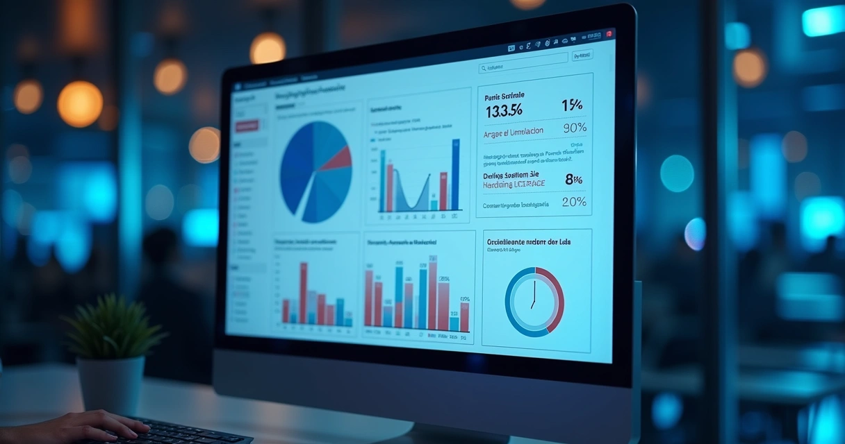 Dashboard mostrando métricas de revisão humana em IA 