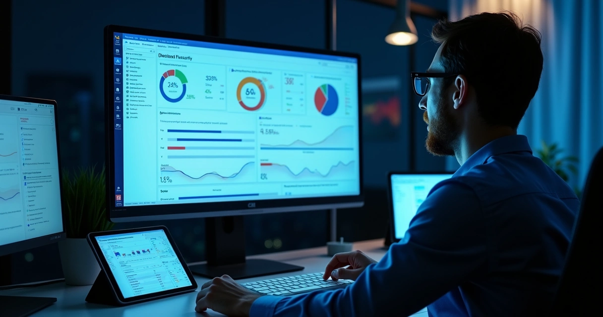 Dashboard de CRM com automação para SDRs 