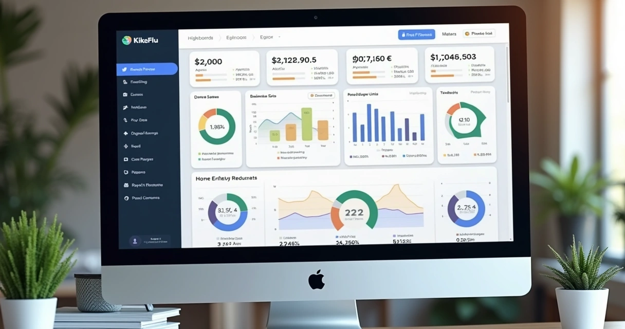 Dashboard online de gestão de seguros de aluguel 