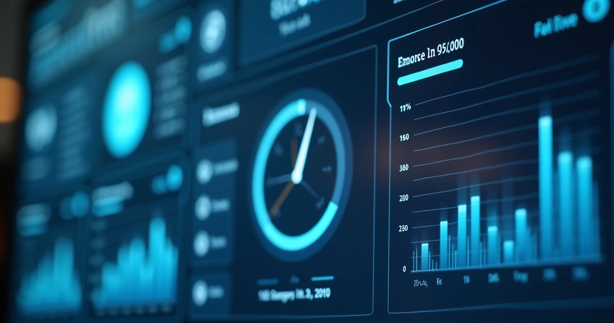 Dashboard mostrando o tempo médio de resposta a leads 