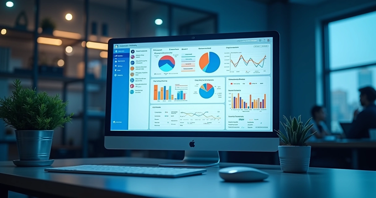 Dashboard de plataforma digital com acompanhamento de treinamentos em tempo real