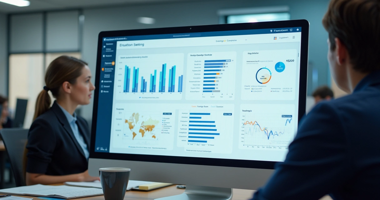 Painel de vendas com gráficos de conversão e satisfação do cliente