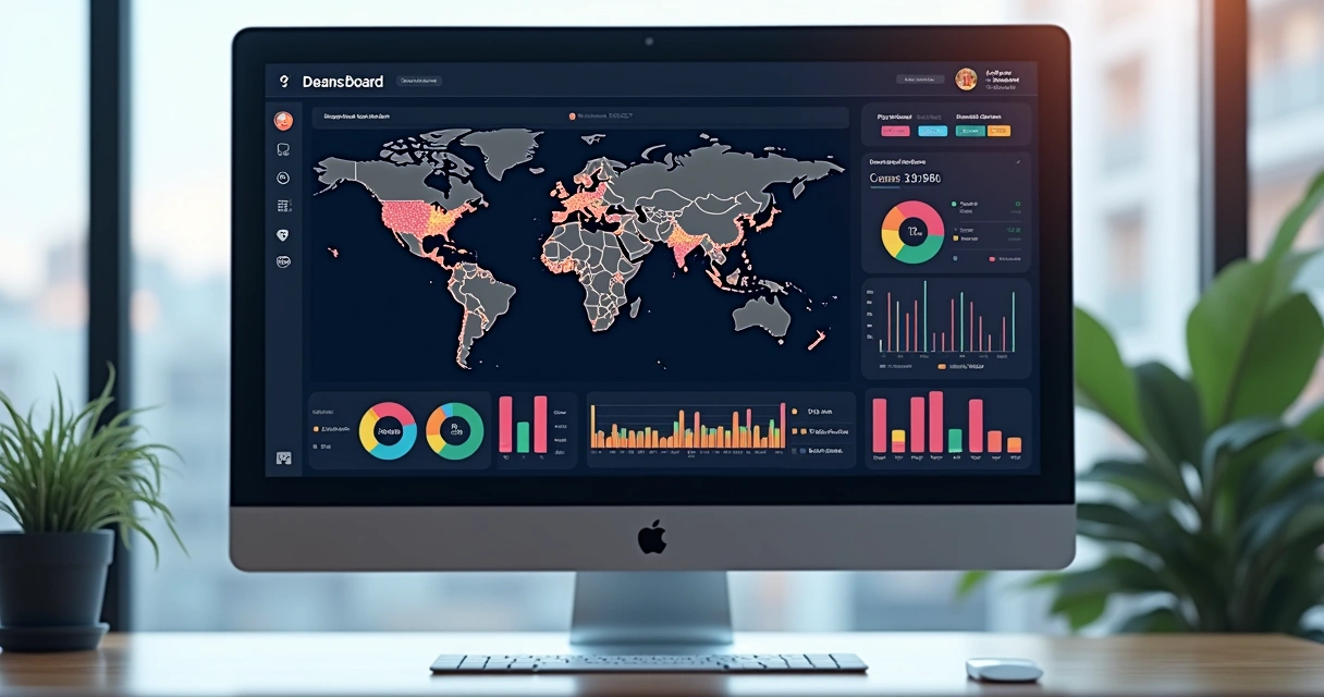 Dashboard de vendas e estoque segmentado por regiões e bairros com sell through