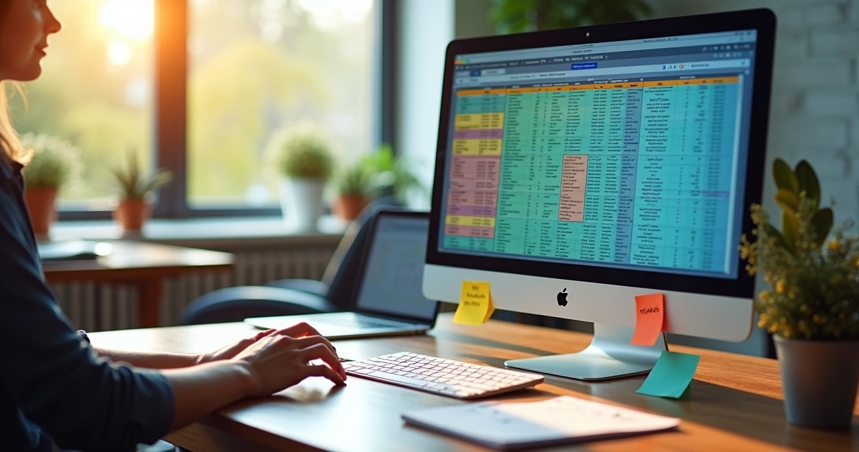 Data modeling with linked tables and relationships 