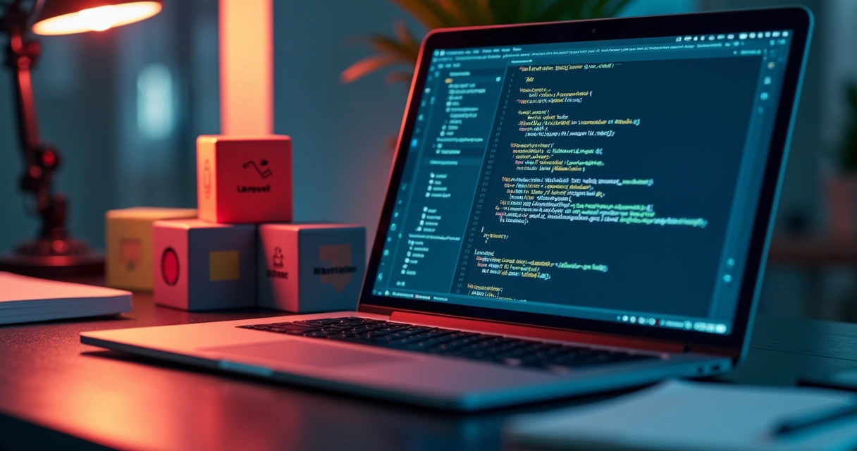 Illustration of a database changing structure with code migration file 