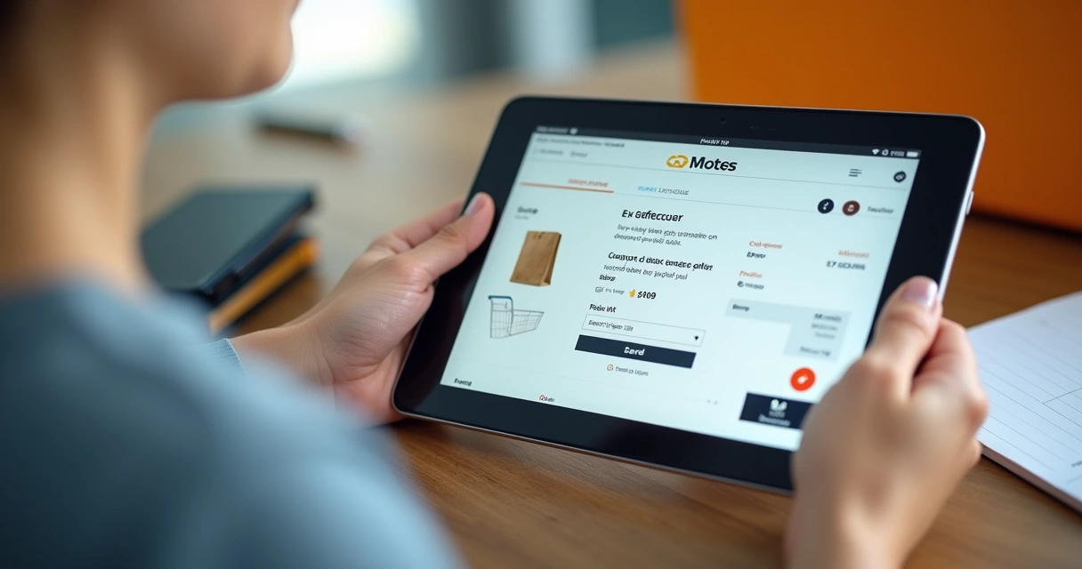 Cliente finalizando compra em uma loja virtual com cupom ativo 