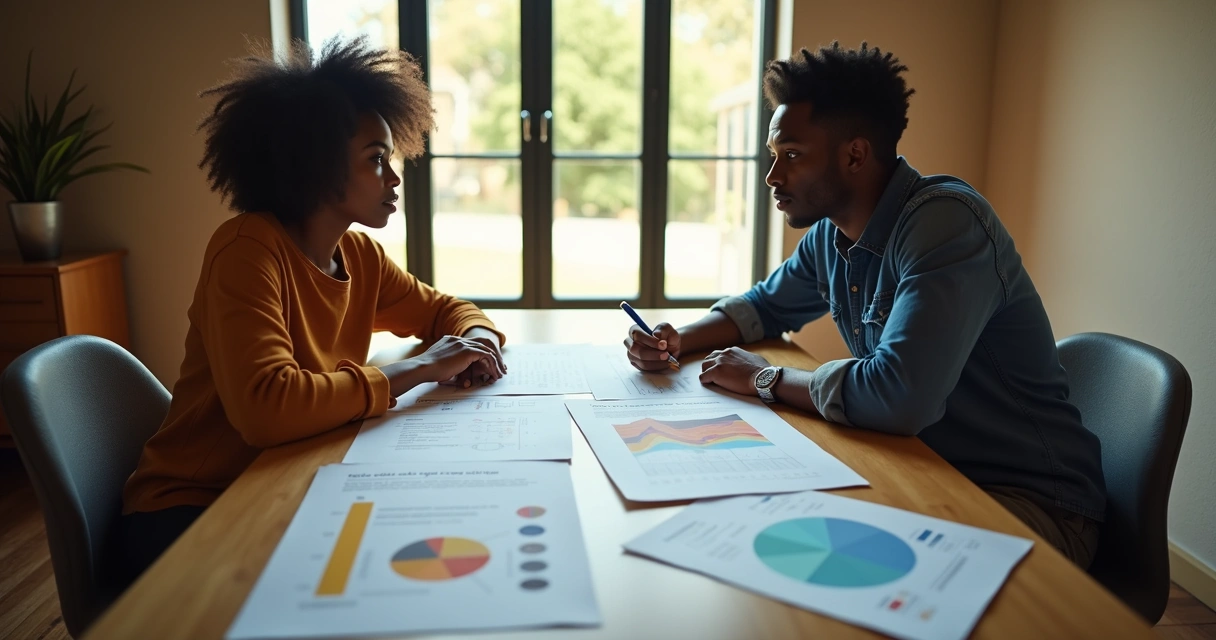 Duas pessoas dialogando para tomar decisão ética em ação social 