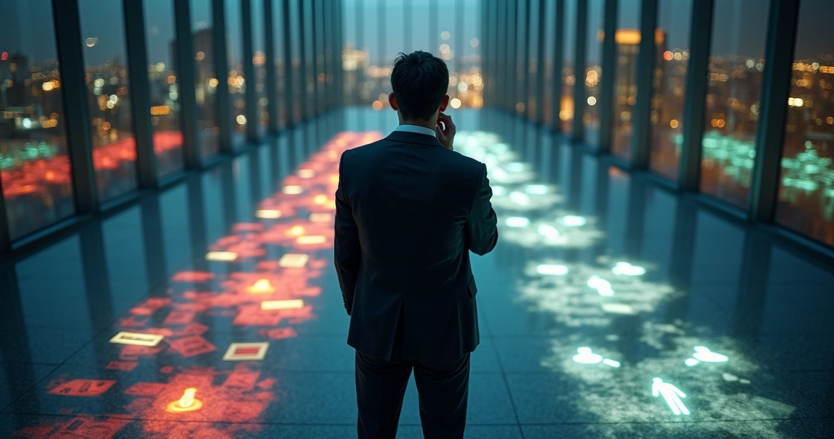 Profissional diante de encruzilhada avaliando decisão ética sob pressão 