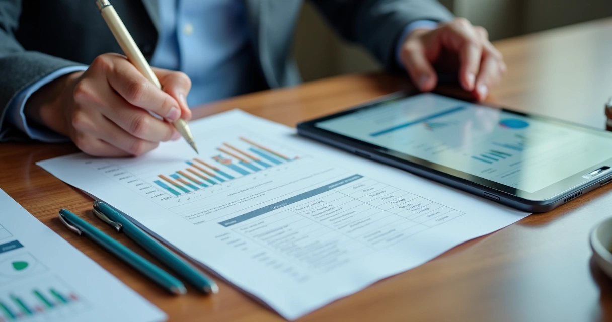 Pessoa escolhendo entre diferentes opções de serviços à etapa de decisão do funil