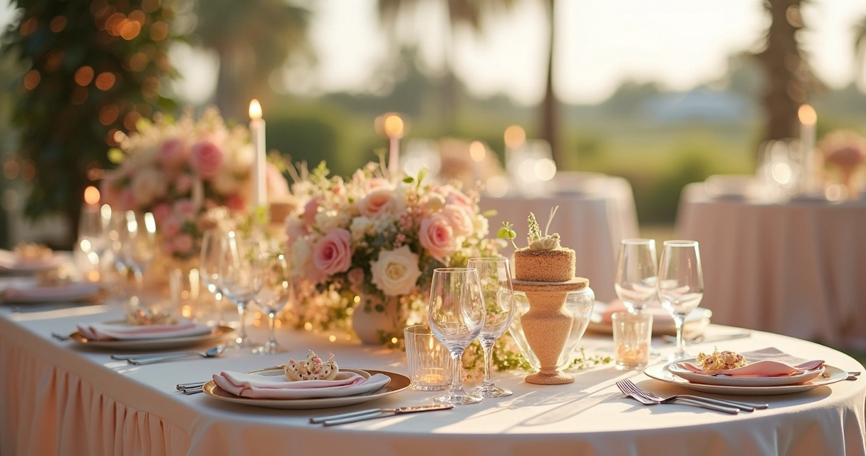 Decoração intimista de mini wedding na Flórida 