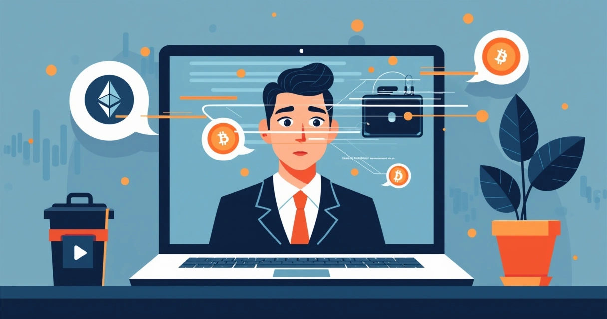 Deepfake mostra rosto falso em chamada de vídeo para golpe com criptomoedas 