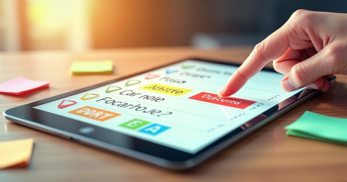 Priorizando compromissos em uma agenda digital