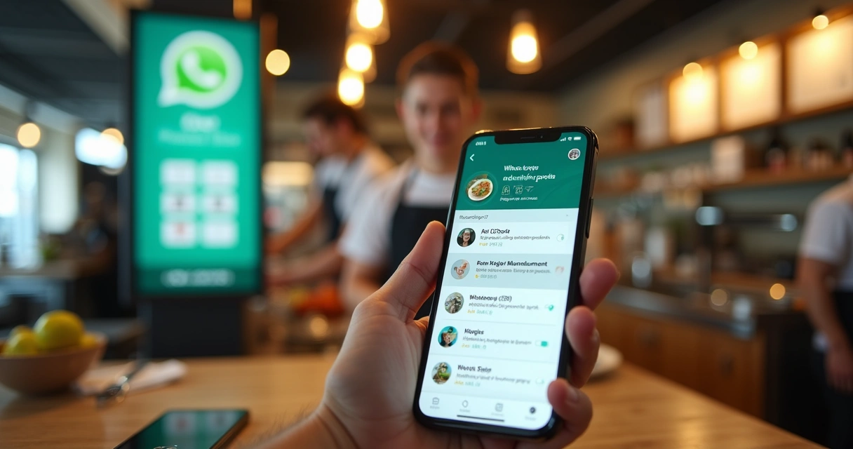 Cliente faz pedido por delivery direto no WhatsApp