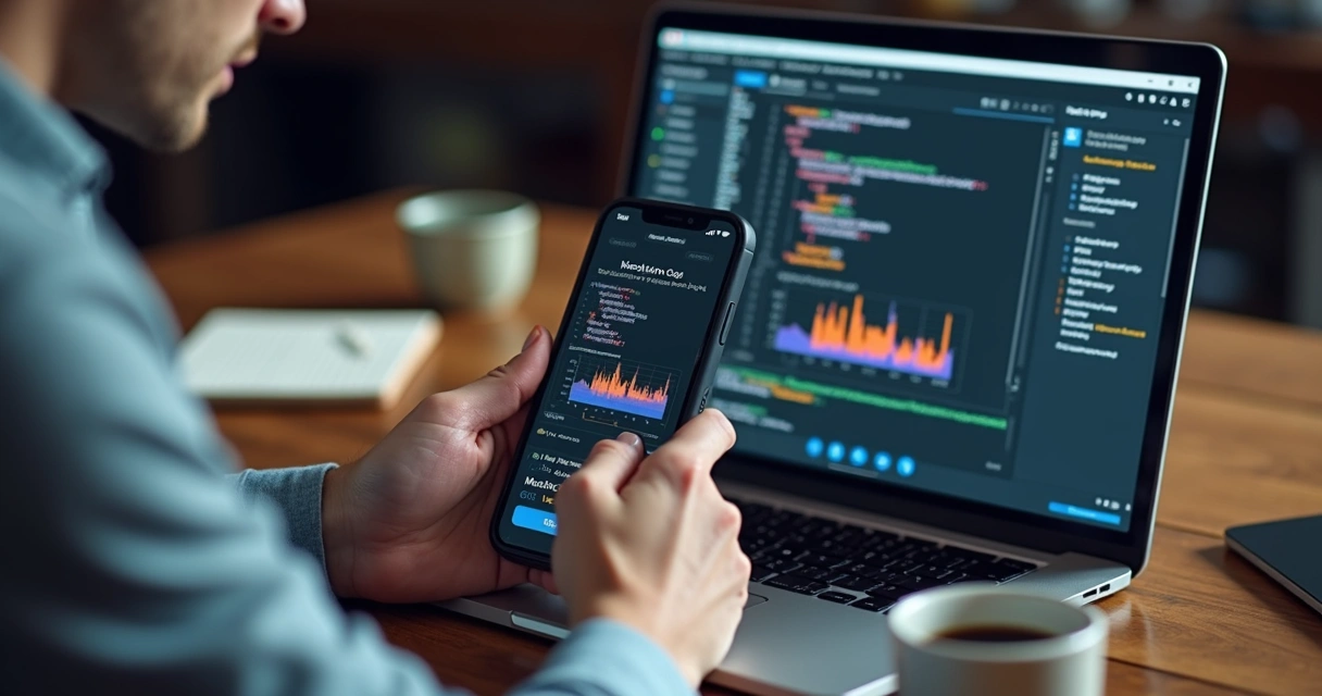 Delphi developer running performance tests on mobile app