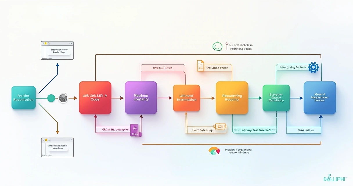 Abstract representation of test-driven development with Delphi 