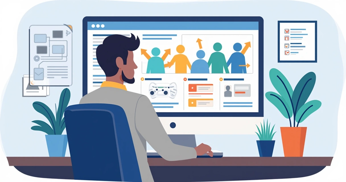 Gestor público com painel de demandas automáticas 