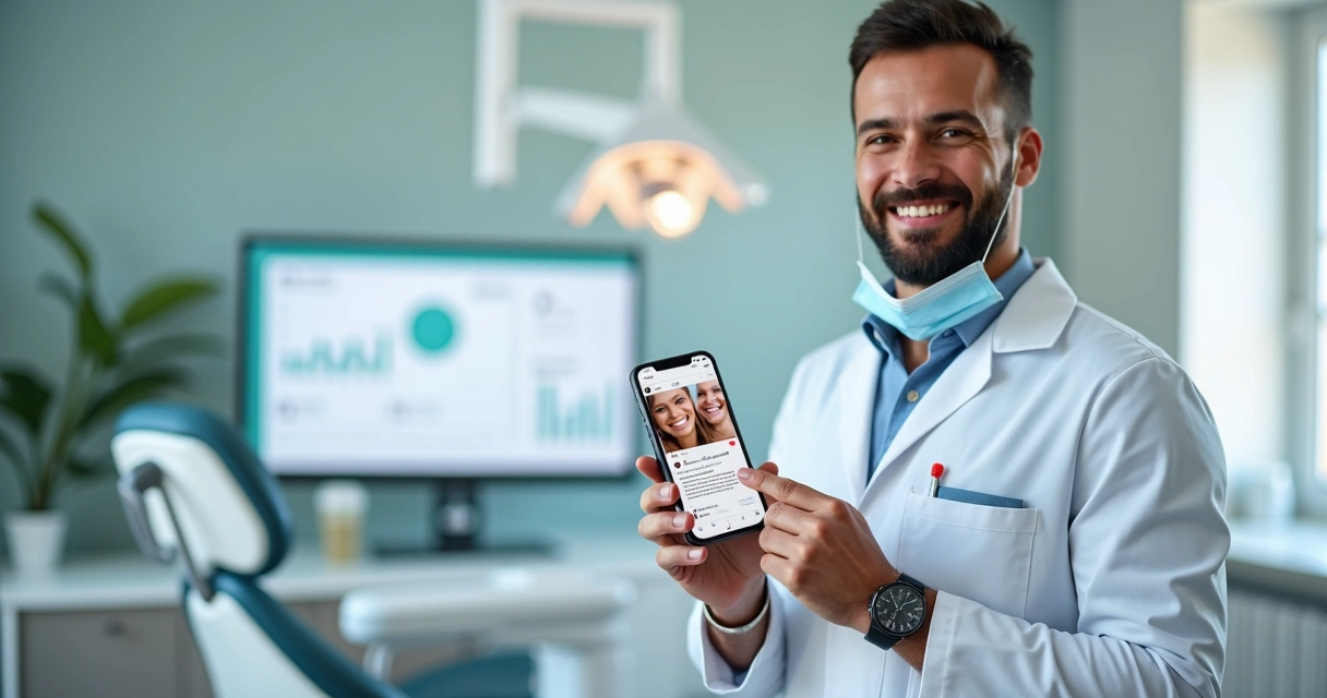 Como se posicionar e se destacar como dentista nas redes sociais.