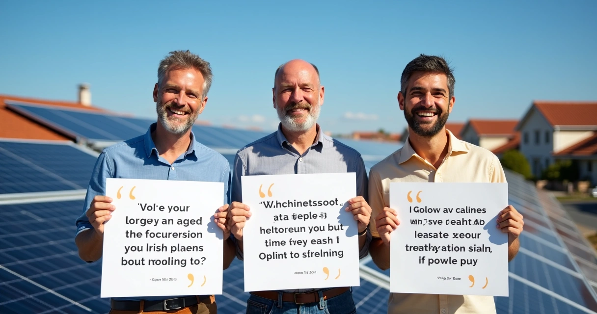 Depoimentos de clientes satisfeitos sobre energia solar 