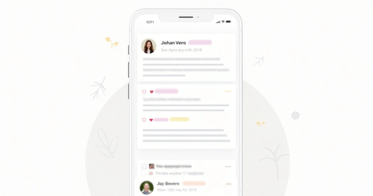 Tela de rede social mostrando depoimentos de clientes com imagens de avaliações e curtidas.