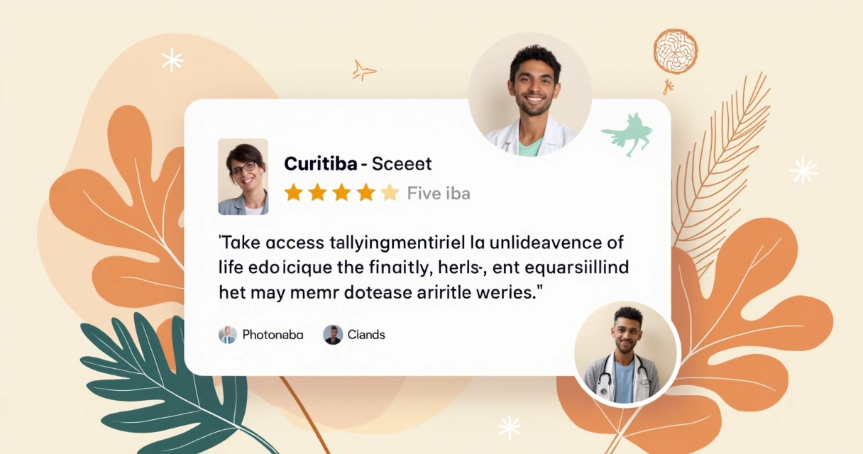 Seção de depoimento localizado em landing page personalizada. 