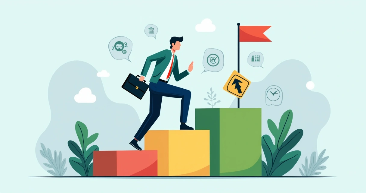 Profissional superando obstáculos em sua jornada de desenvolvimento 