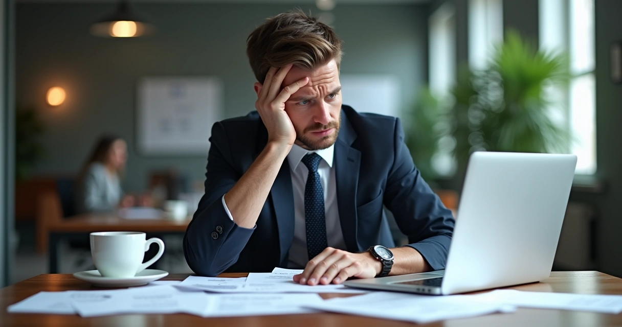 Empreendedor refletindo sobre desafios ao formalizar empresa 