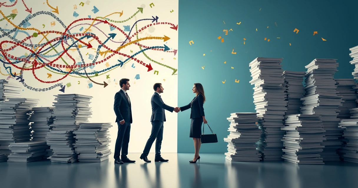 Ilustração mostra os dois lados do modelo dual: benefícios e desafios 