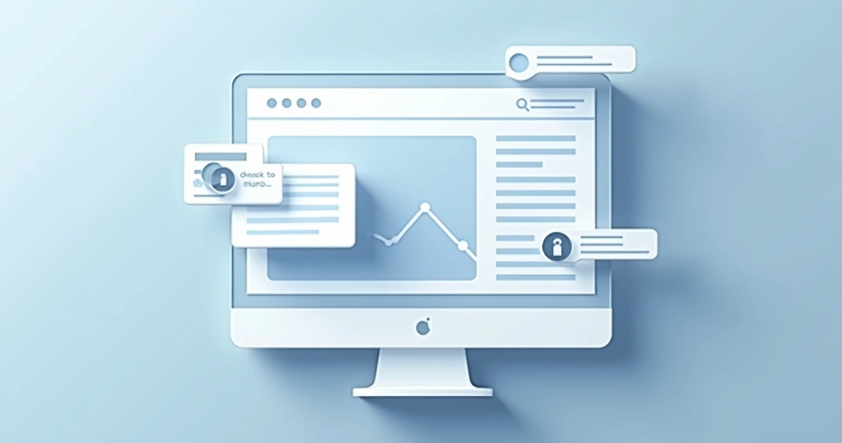 Exemplo de descrição alternativa em imagem de site 