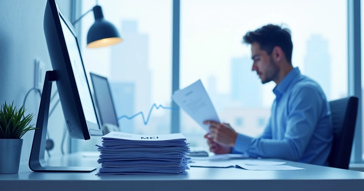 Gráfico mostra crescimento de desenquadramento de MEI de 2023 para 2024