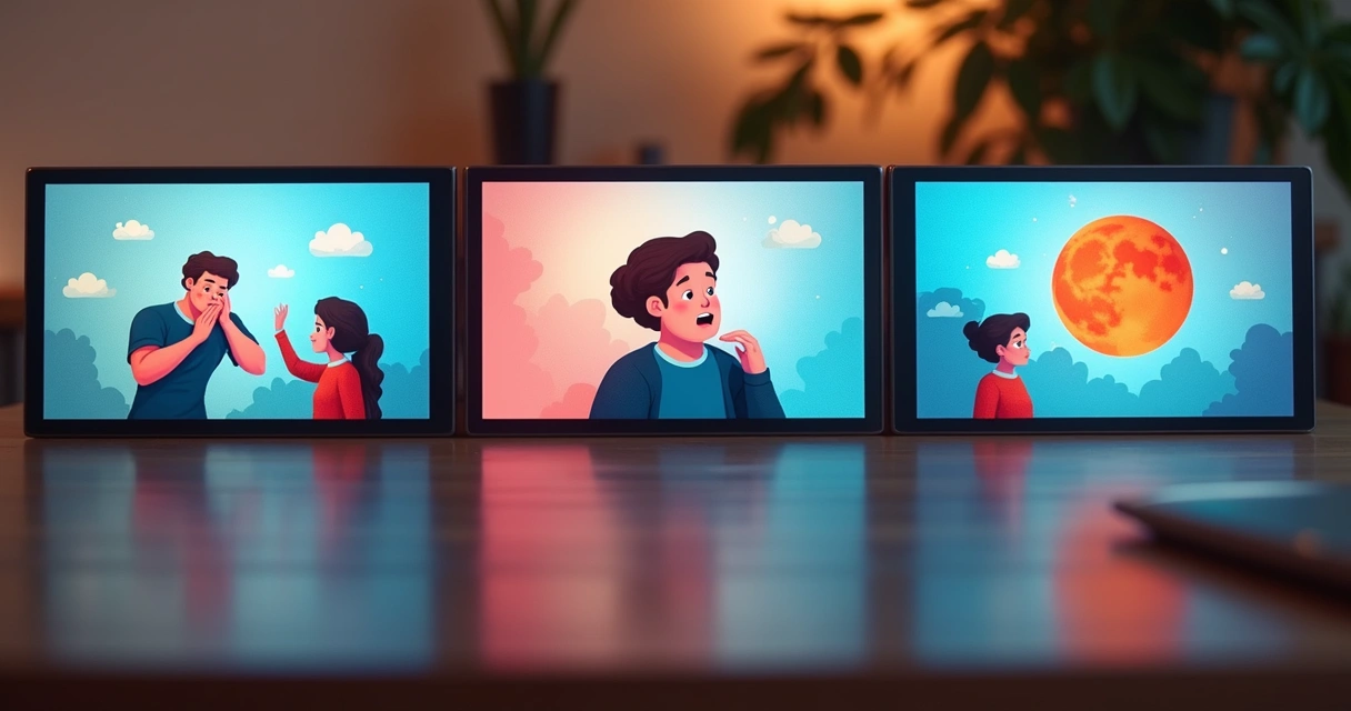 Slides intermediários mostrando evolução ou obstáculos 