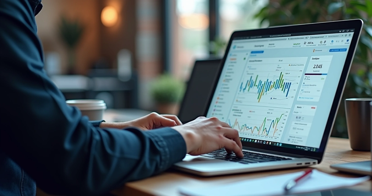 Comparação visual entre desenvolvimento próprio e integração de API para emissão de nota fiscal, com telas de código e painel de controle simultâneos