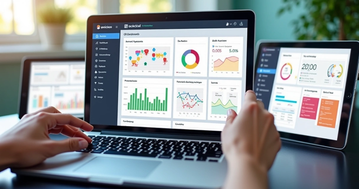 Telas de CRM personalizadas em dispositivos variados 