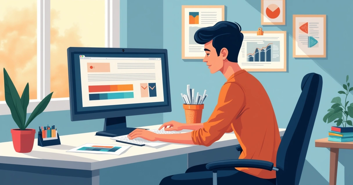 Designer ajustando layout de placa em tela de computador 