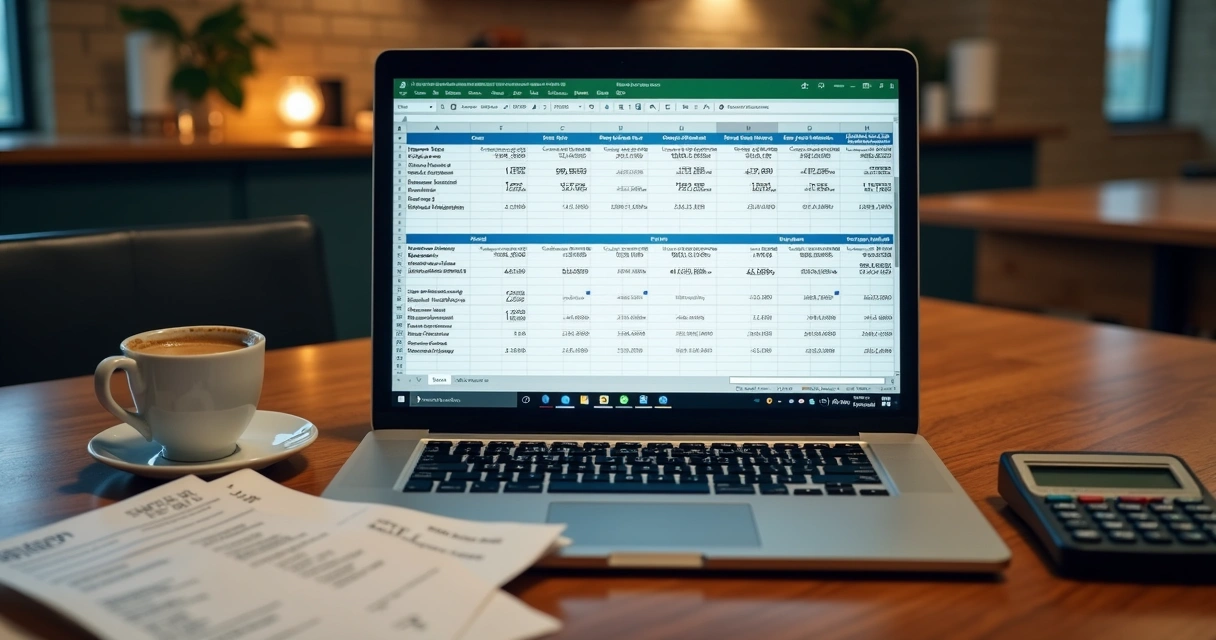 Planilha de custos de vendas em marketplace com destaques para comissões, frete e taxas