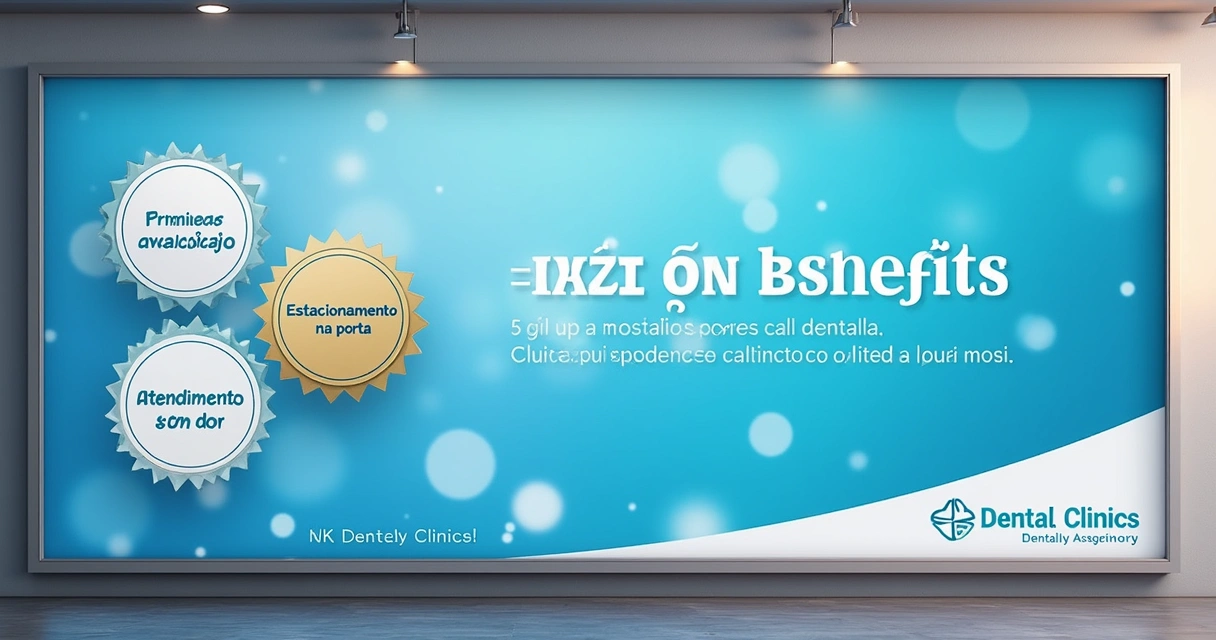 Anúncio de Google Ads com destaque para diferenciais de uma clínica 